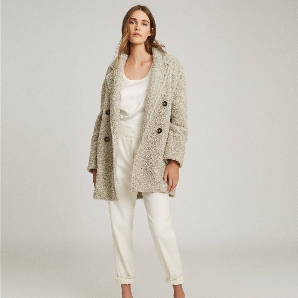 Teddy Coat - REISS - NEVER WORN